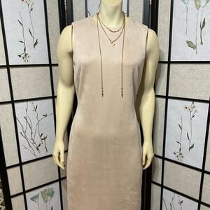 Antonio Melani Champagne Sheath Dress Size 4